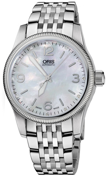 Oris Big Crown Ladies Watch Model 733 7649 4066 MB